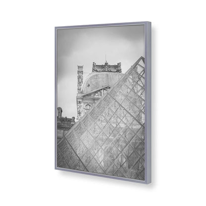 [Color:Polished Chrome], Picture of art in a Polished Chrome frame of the corner