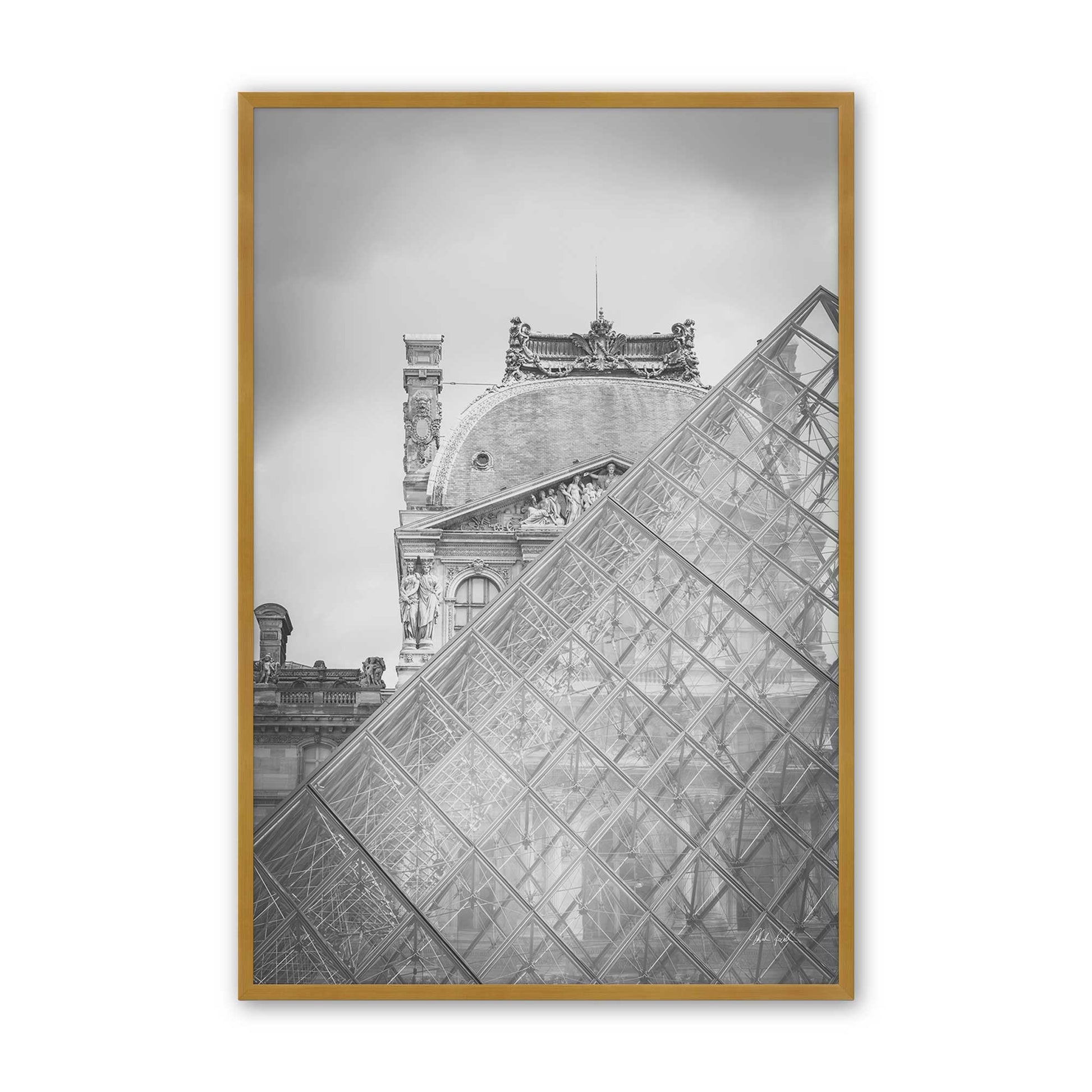 [Color:Polished Gold], Picture of art in a Polished Gold frame