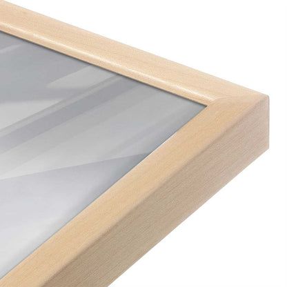 [Color:Raw Maple], Picture of art in a Raw Maple frame at an angle