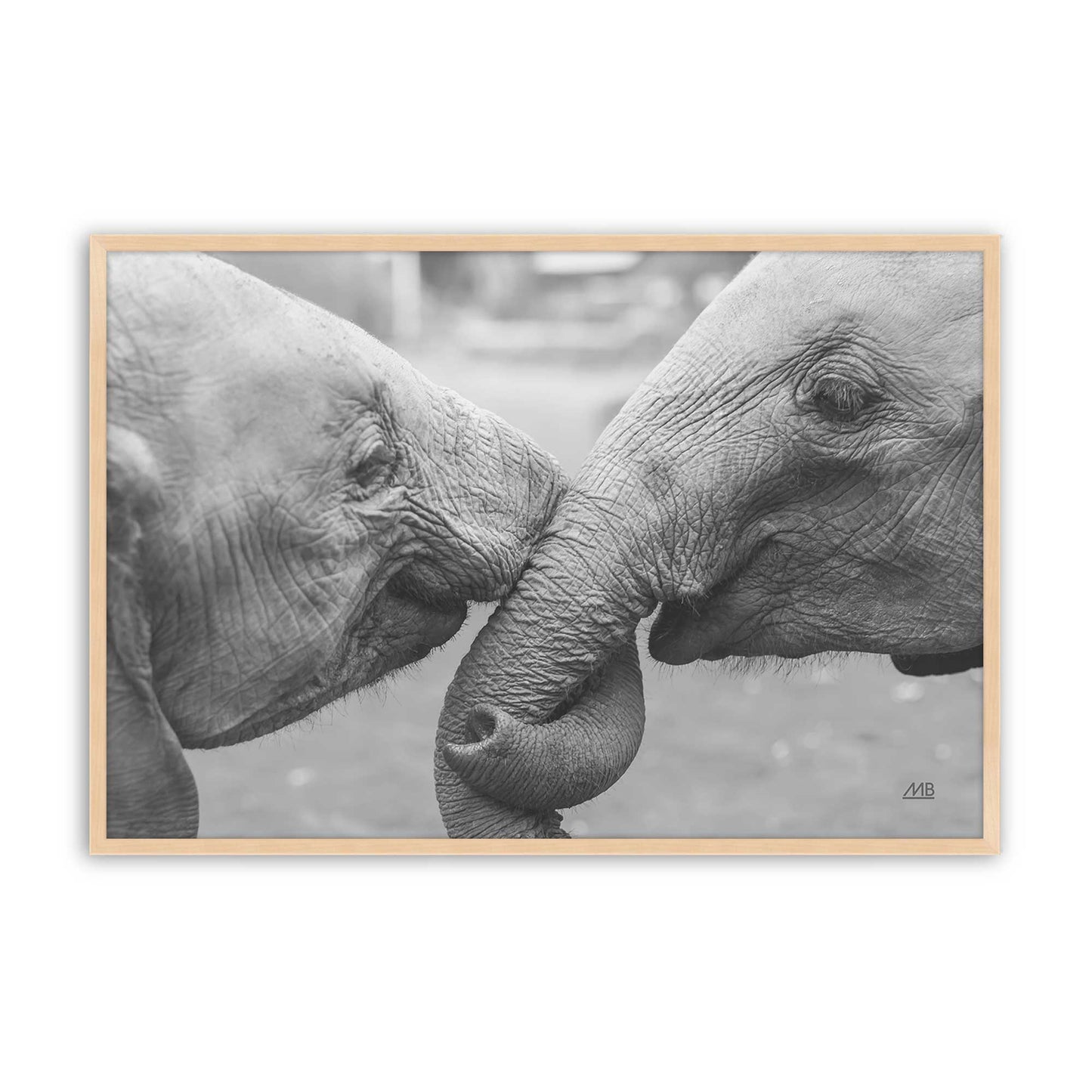 [Color:Raw Maple], Picture of art in a Raw Maple frame