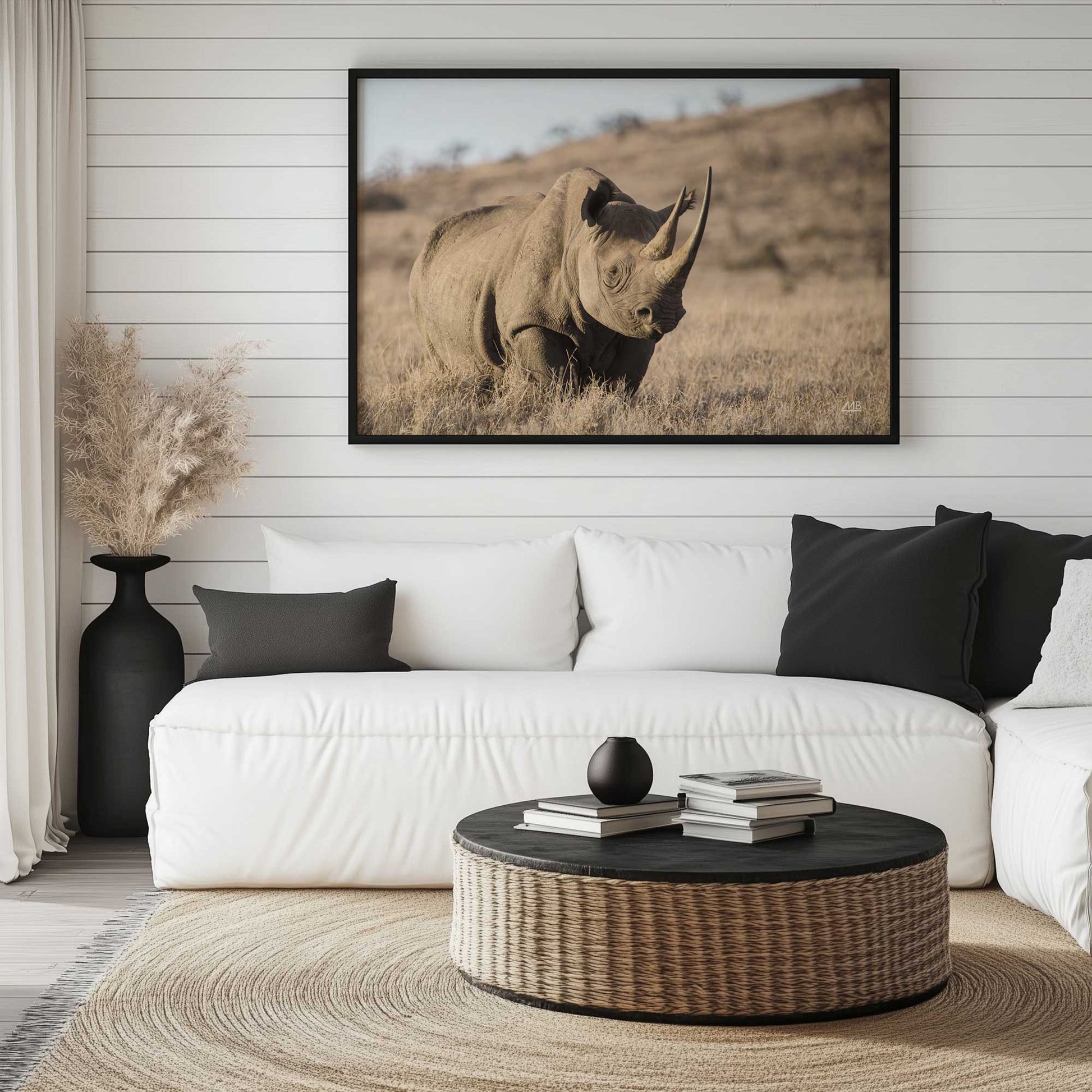 Picture of art in a room