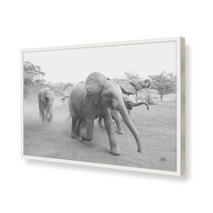 [Color:Opaque White], Picture of art in a Opaque White frame of the corner