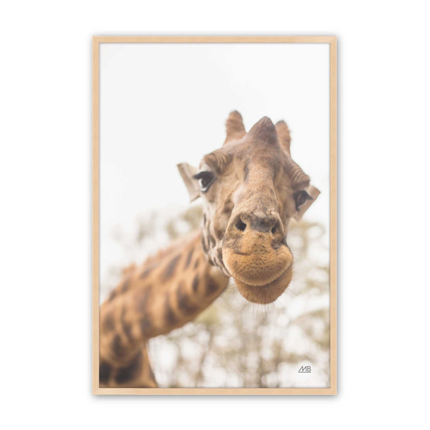 [Color:Raw Maple], Picture of art in a Raw Maple frame