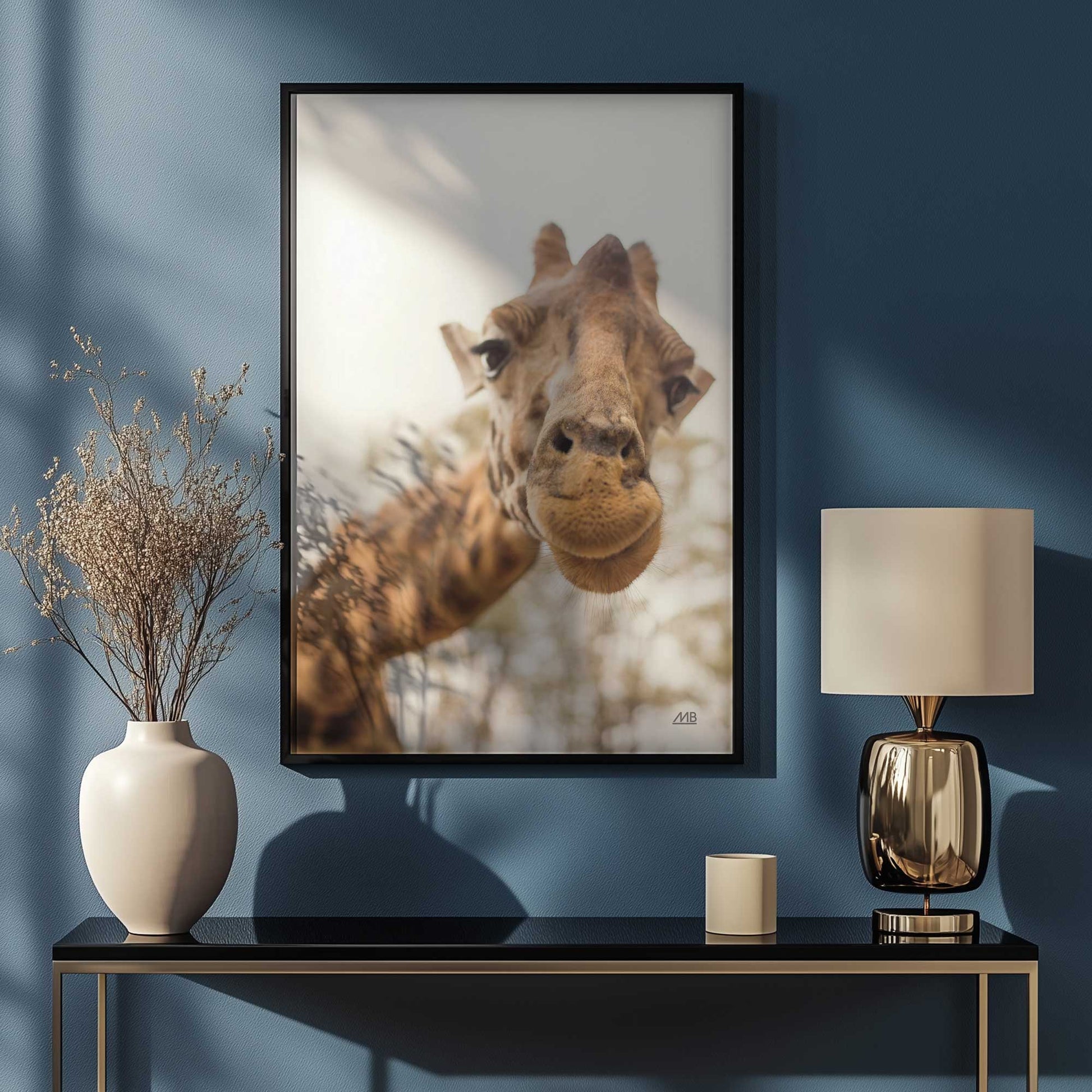 Picture of art in a room