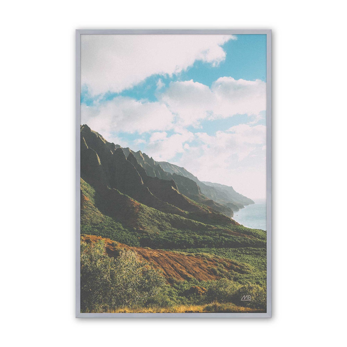 [Color:Polished Chrome], Picture of art in a Polished Chrome frame