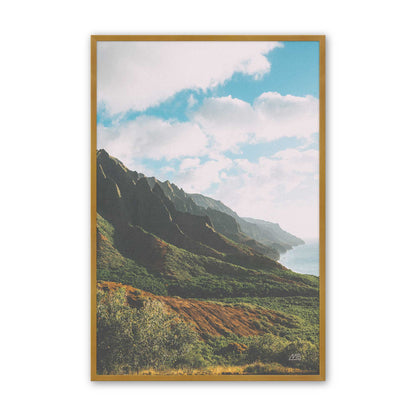 [Color:Polished Gold], Picture of art in a Polished Gold frame