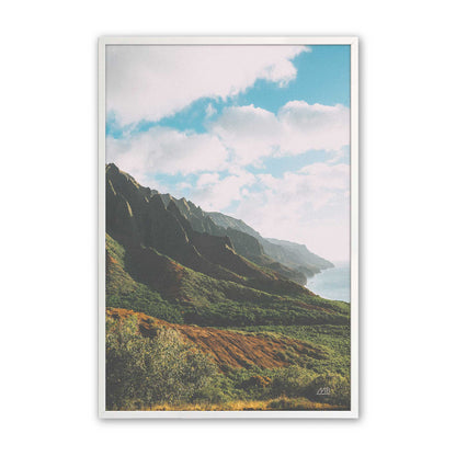 [Color:Opaque White], Picture of art in a Opaque White frame