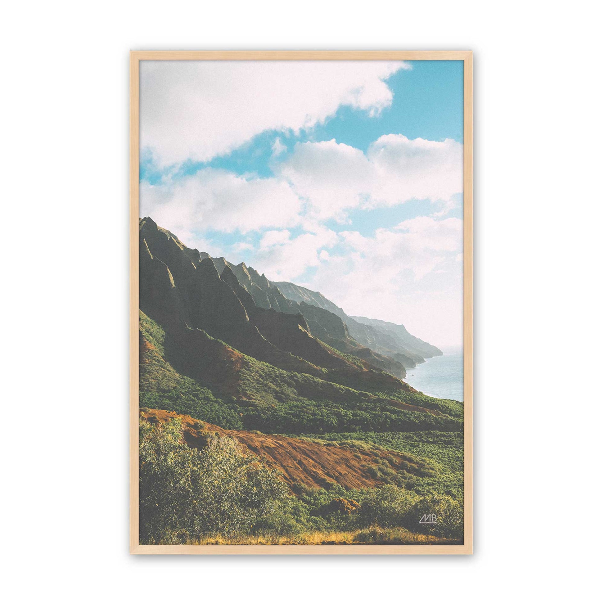 [Color:Raw Maple], Picture of art in a Raw Maple frame