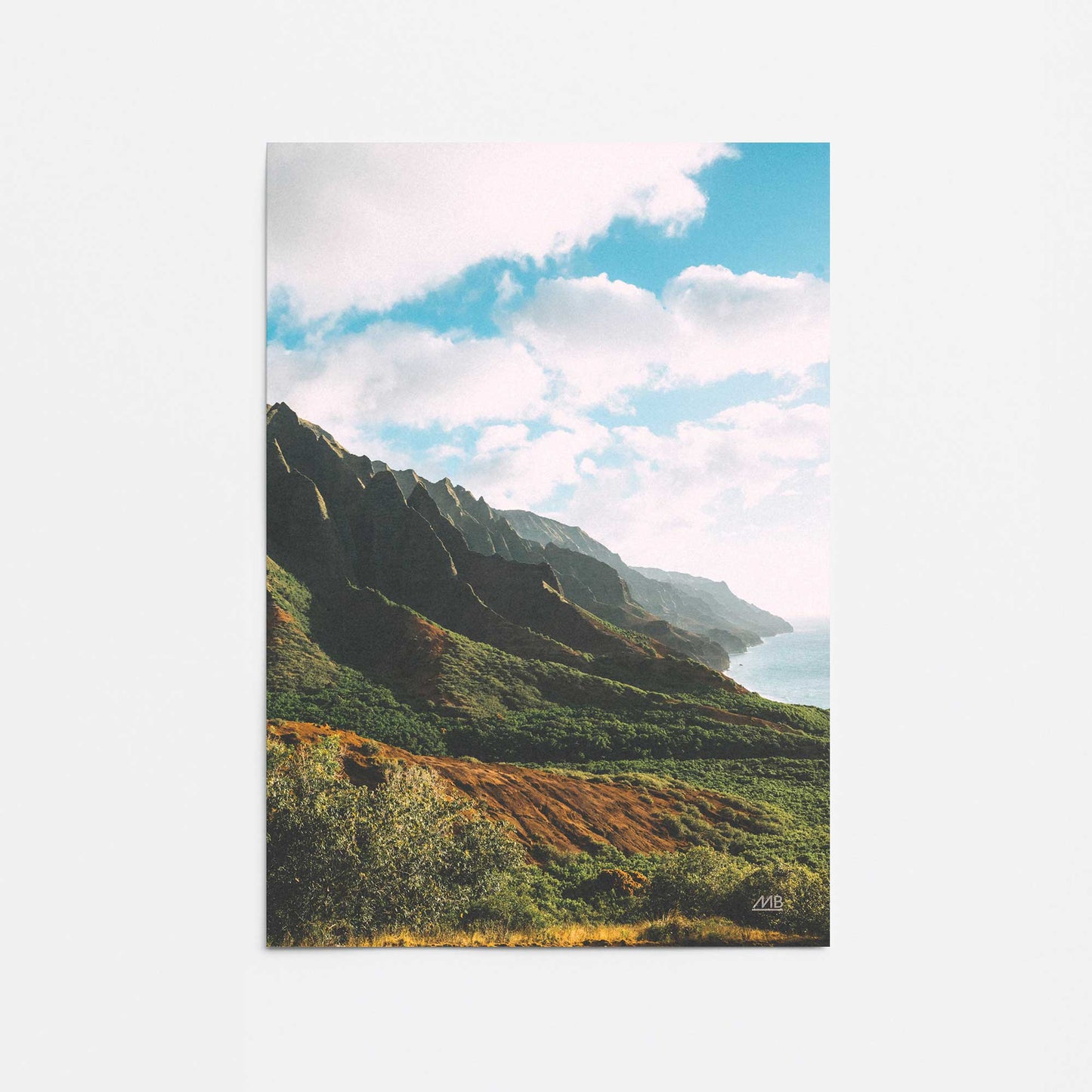 [Color:Rolled Print], Picture of close up of art