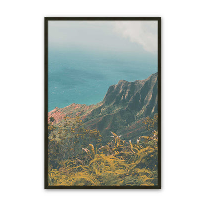 [Color:Satin Black], Picture of art in a Satin Black frame