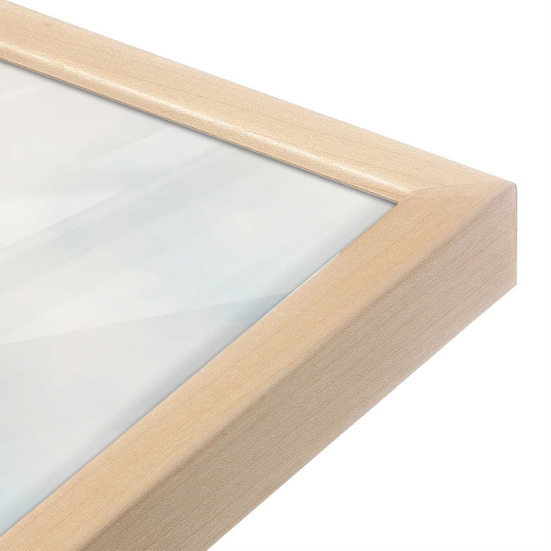 [Color:Raw Maple], Picture of art in a Raw Maple frame at an angle