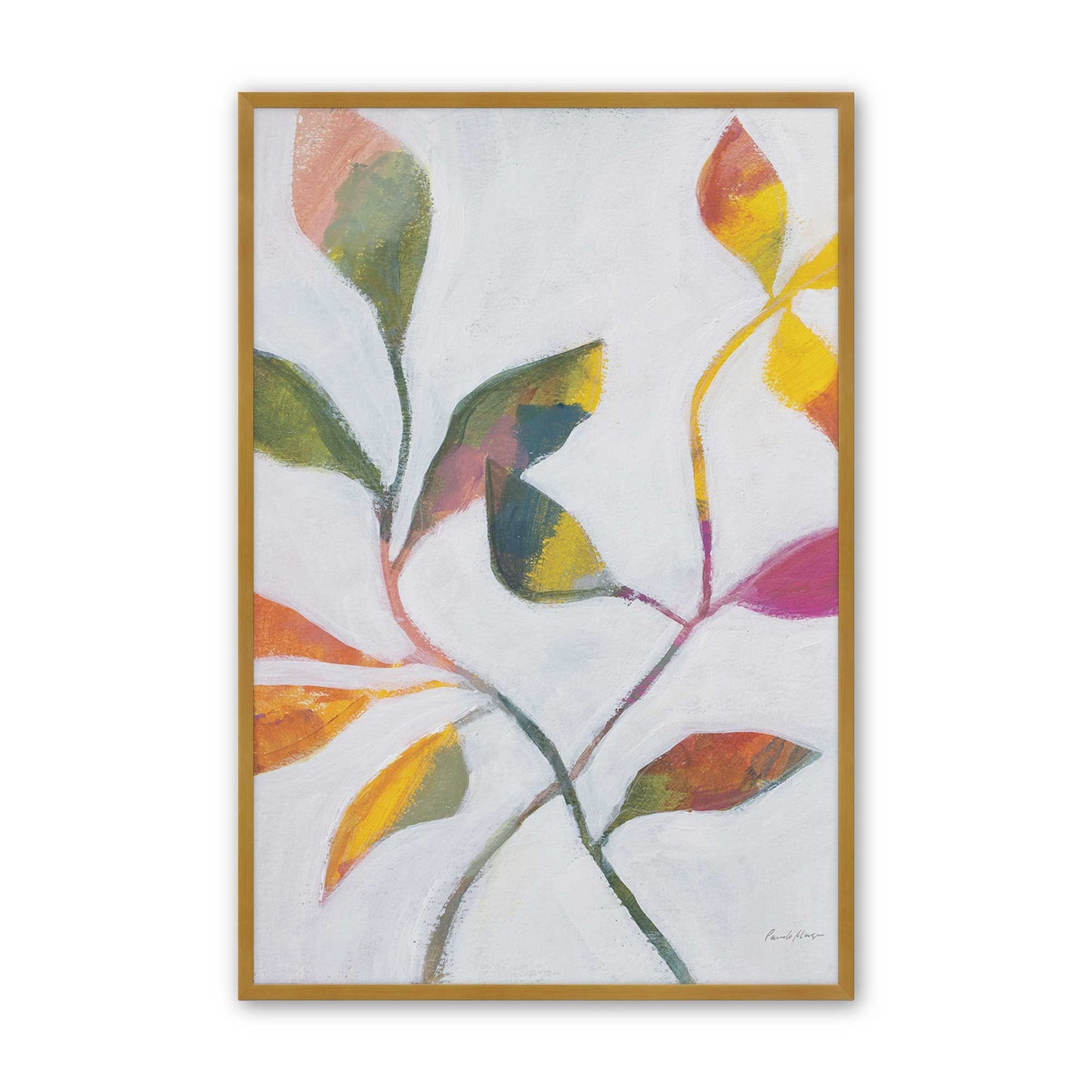 [Color:Polished Gold], Picture of art in a Polished Gold frame