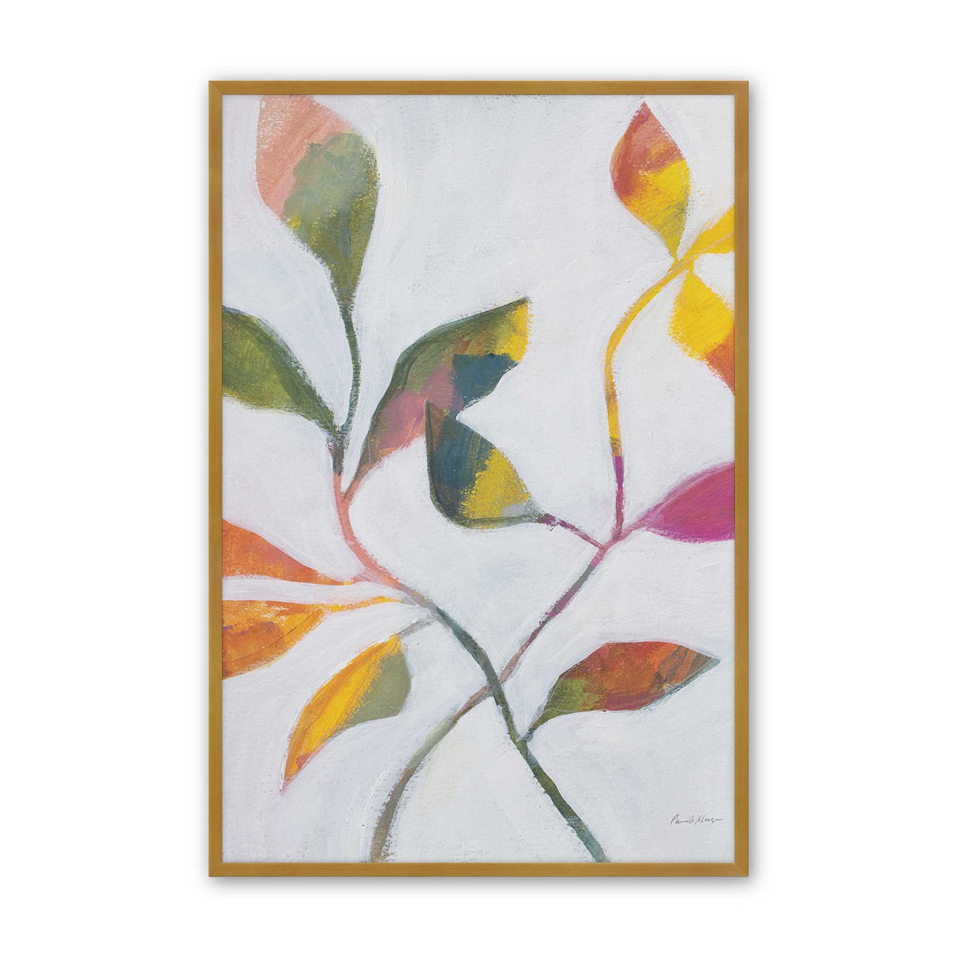 [Color:Polished Gold], Picture of art in a Polished Gold frame
