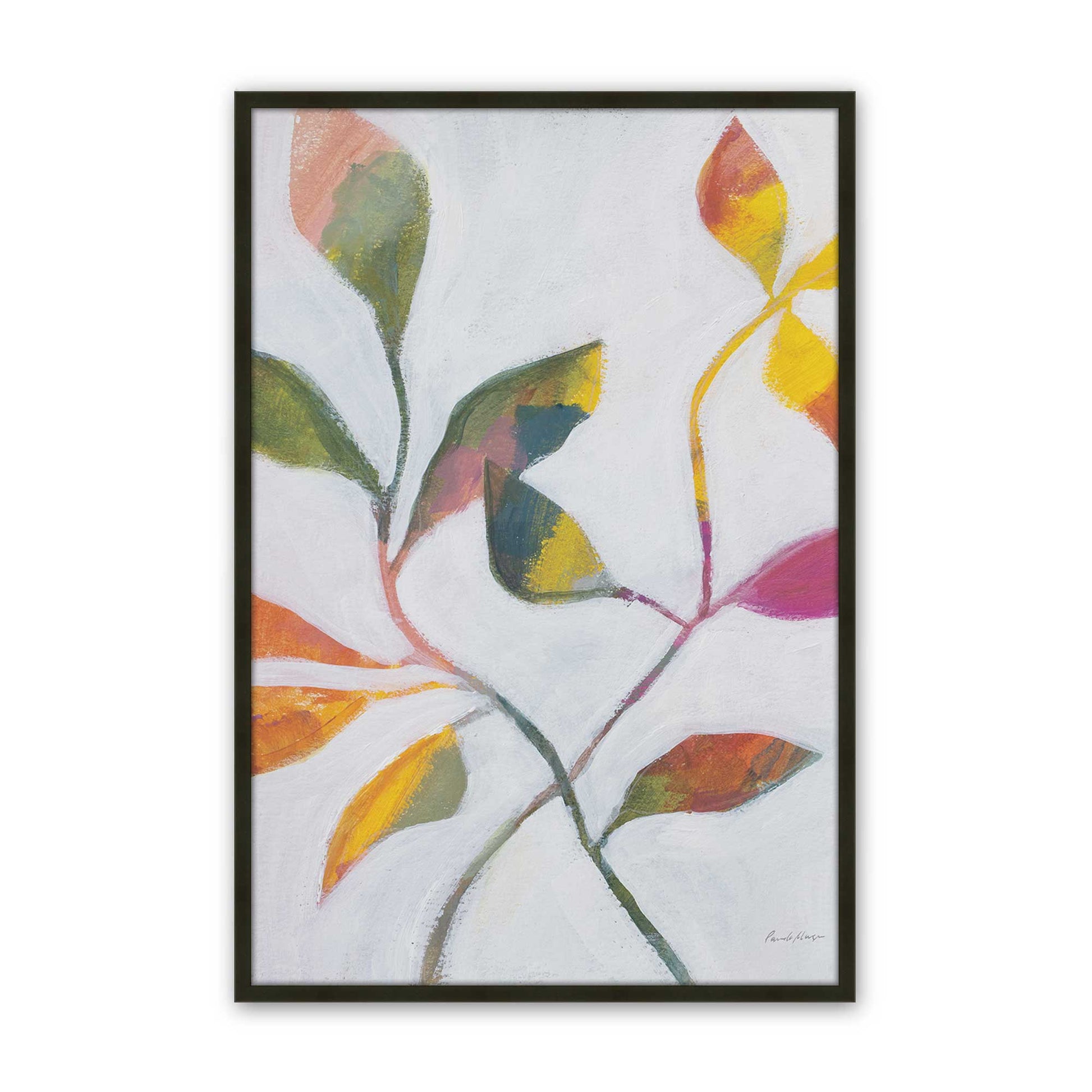 [Color:Satin Black], Picture of art in a Satin Black frame