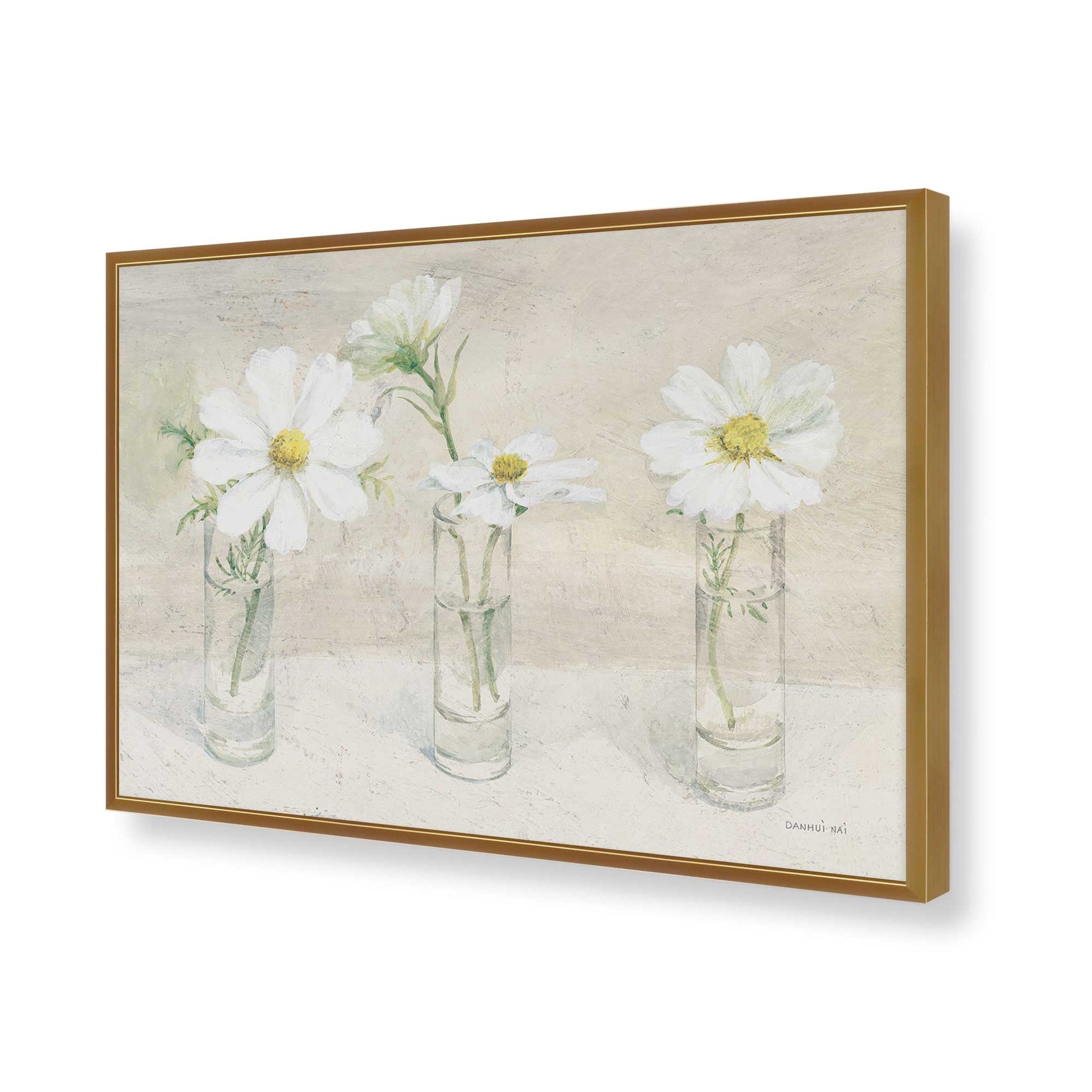 [Color:Polished Gold], Picture of art in a Polished Gold frame of the corner