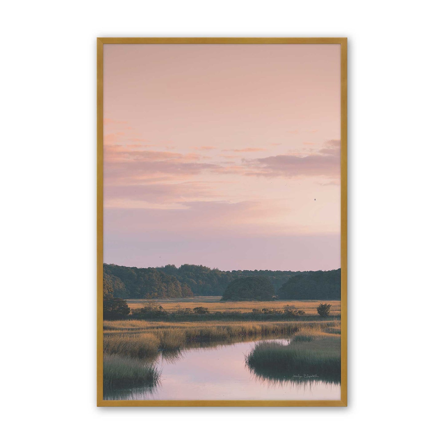 [Color:Polished Gold], Picture of art in a Polished Gold frame