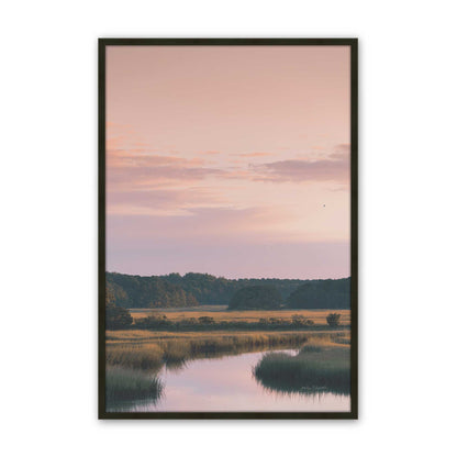 [Color:Satin Black], Picture of art in a Satin Black frame