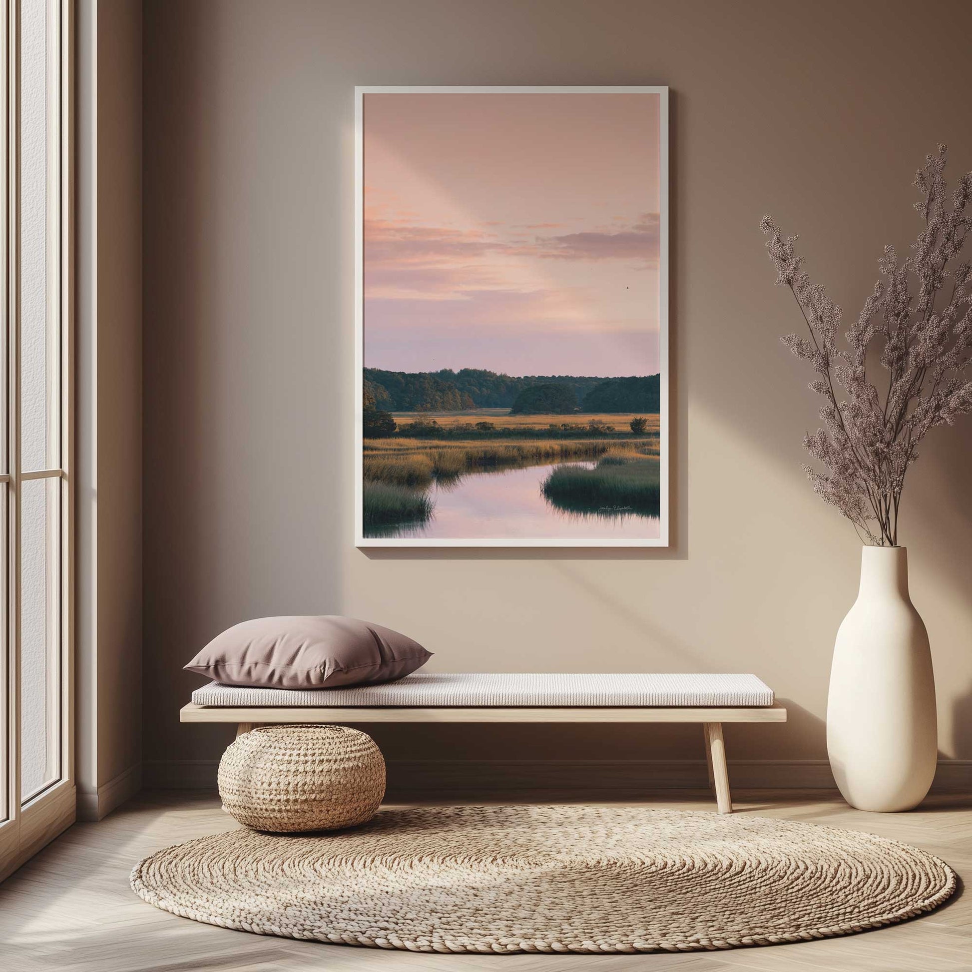 Picture of art in a room