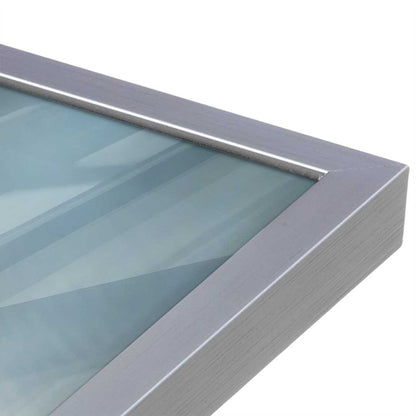 [Color:Polished Chrome], Picture of art in a Polished Chrome frame at an angle
