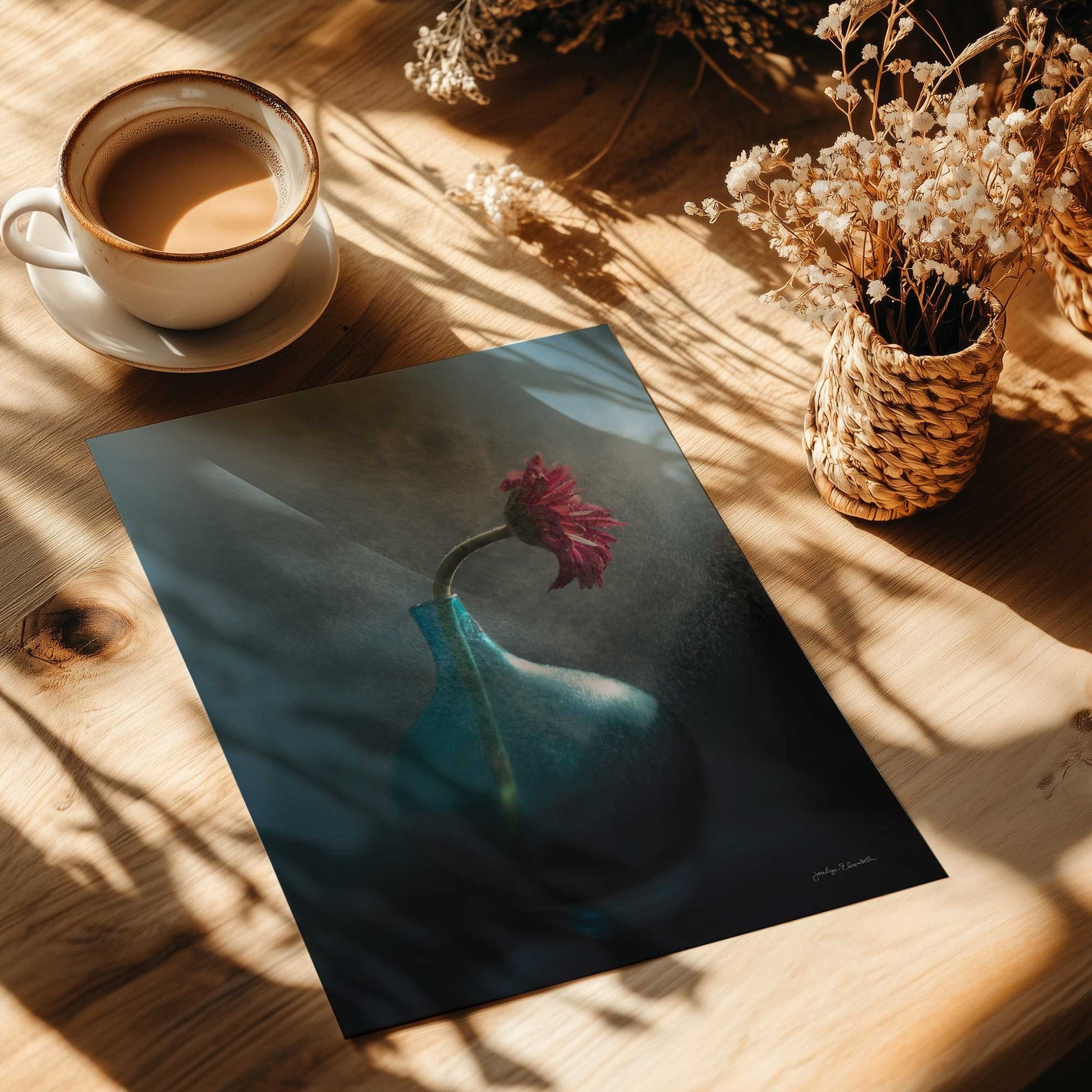 [Color:Rolled Print], Picture of close up of art