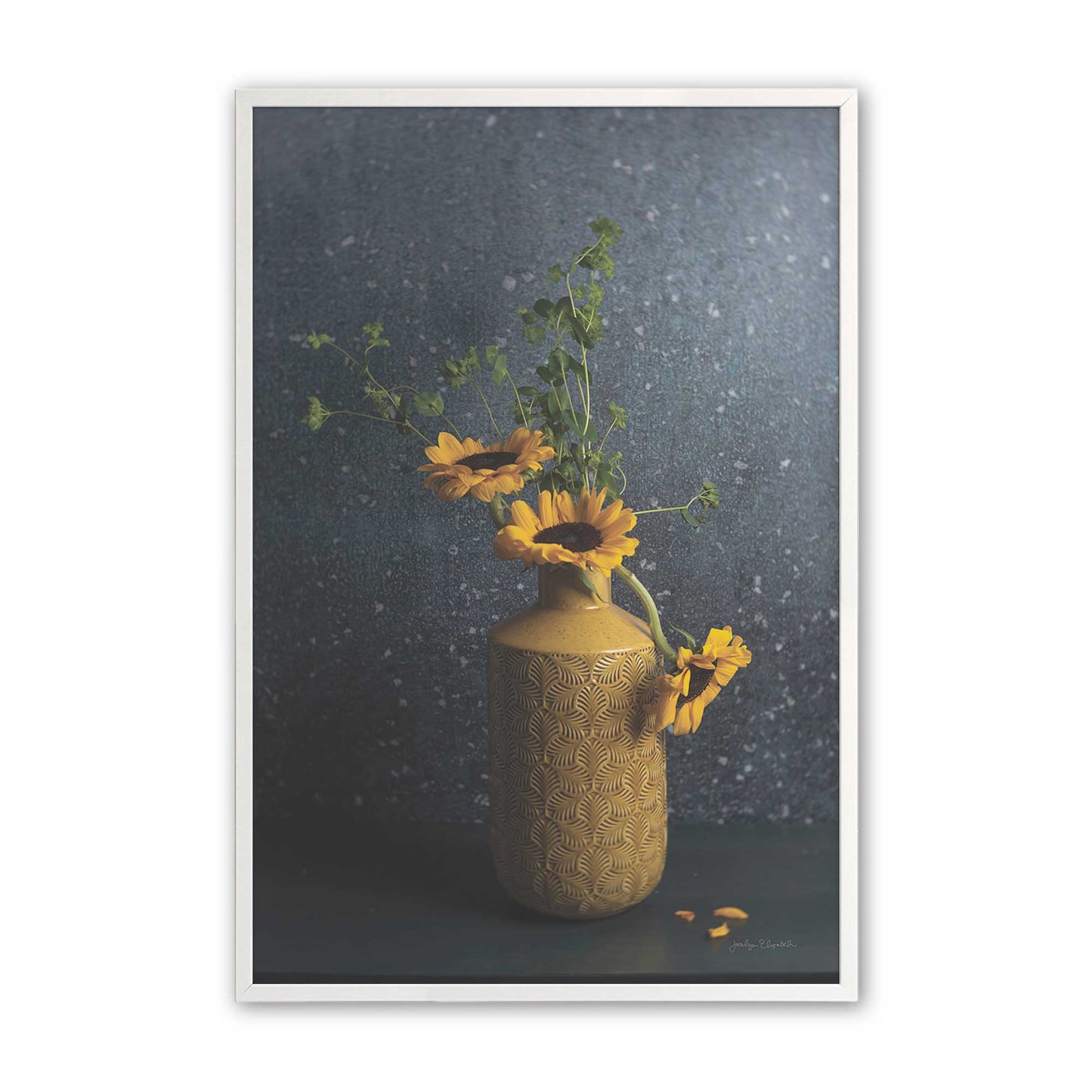 [Color:Opaque White], Picture of art in a Opaque White frame