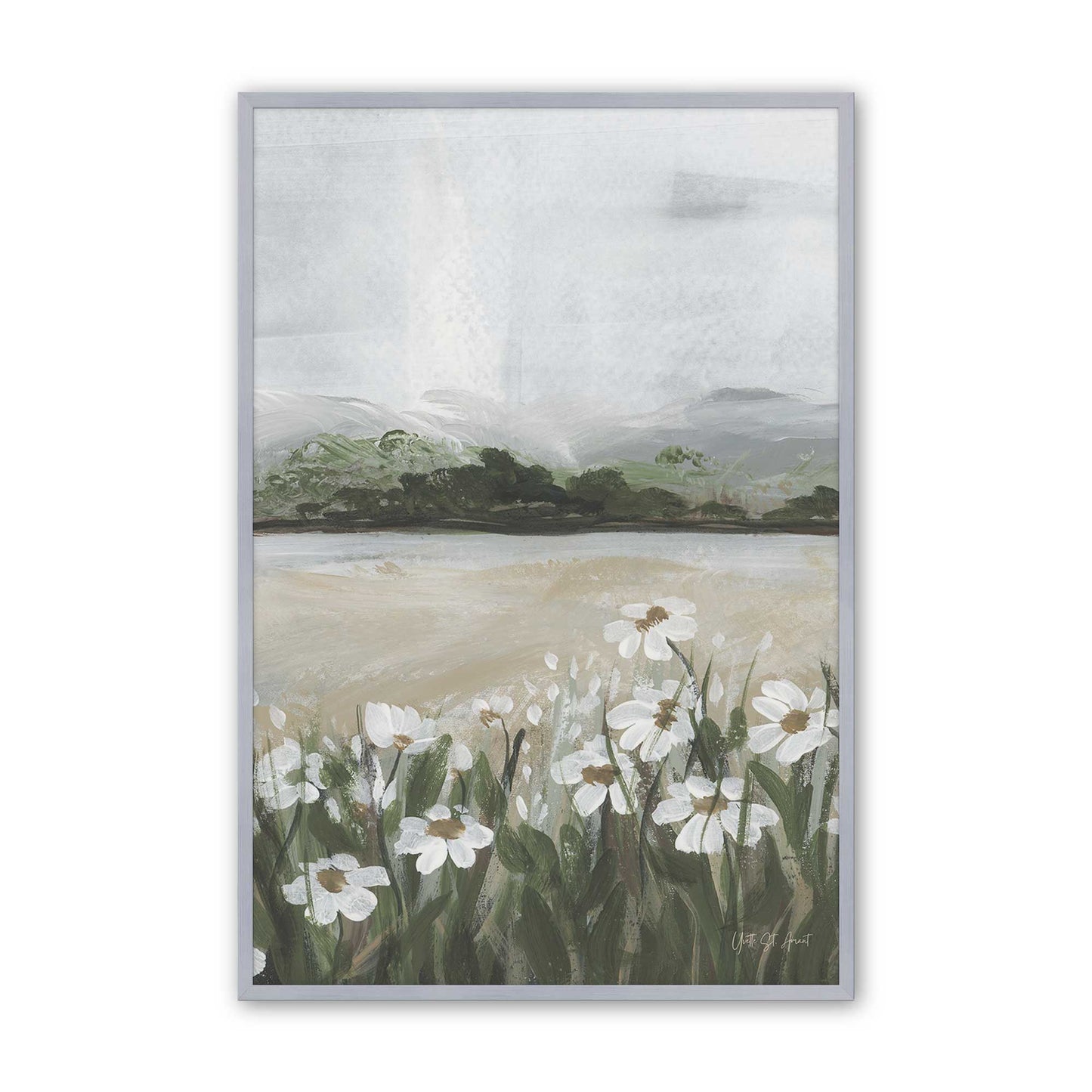 [Color:Polished Chrome], Picture of art in a Polished Chrome frame
