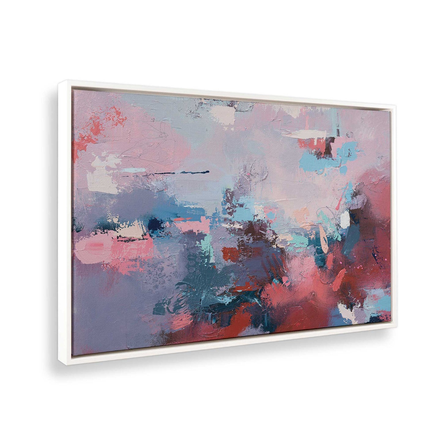 [Color:Opaque White], Picture of the corner of the art