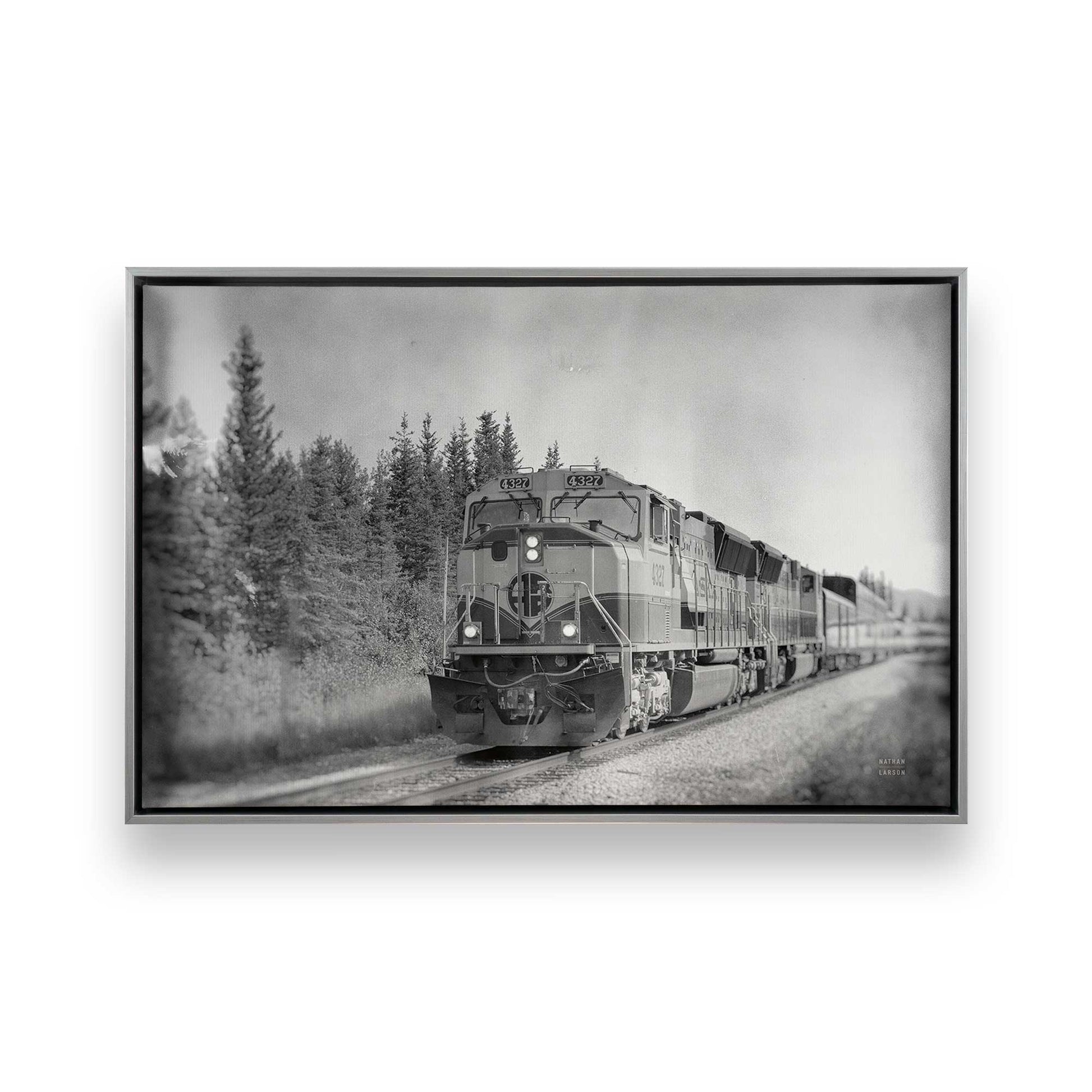 [Color:Polished Chrome], Picture of art in a Polished Chrome frame