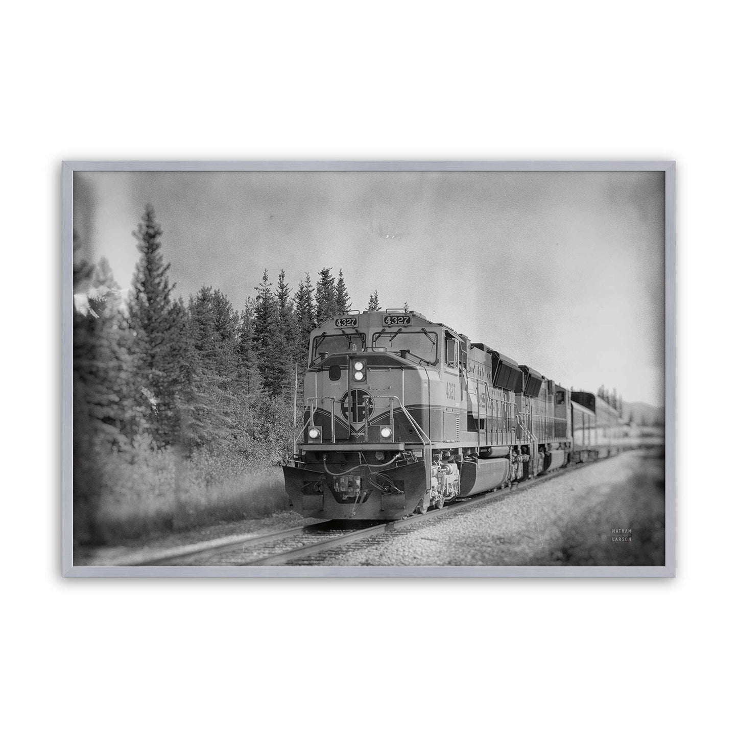 [Color:Polished Chrome], Picture of art in a Polished Chrome frame