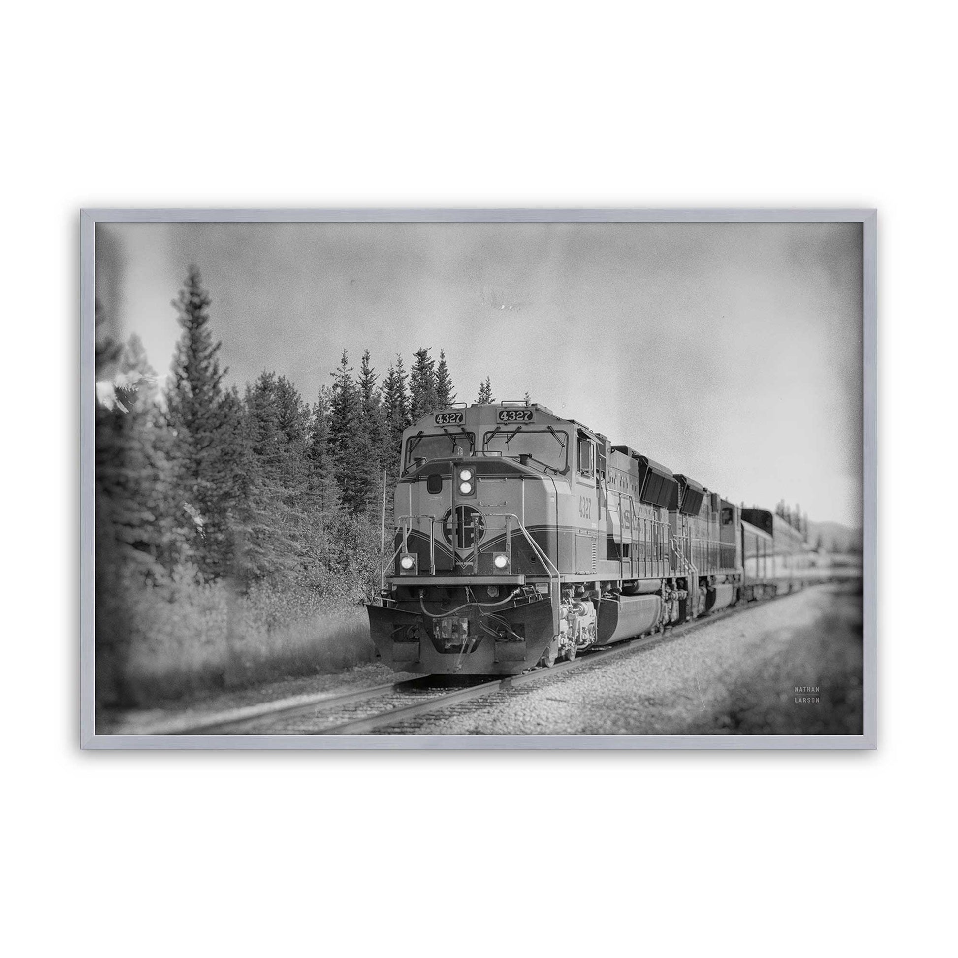 [Color:Polished Chrome], Picture of art in a Polished Chrome frame