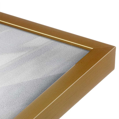 [Color:Polished Gold], Picture of art in a Polished Gold frame at an angle
