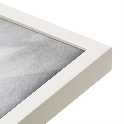 [Color:Opaque White], Picture of art in a Opaque White frame at an angle