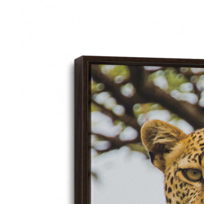 [Color:Espresso], Picture of art in a Espresso frame at an angle