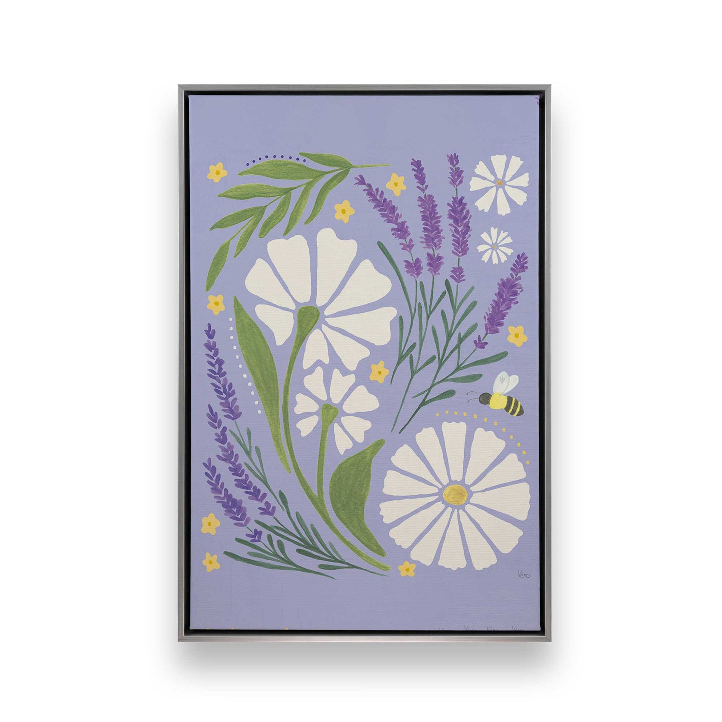 [Color:Polished Chrome], Picture of art in a Polished Chrome frame