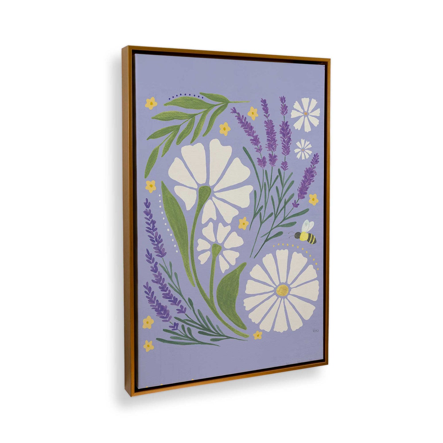 [Color:Polished Gold], Picture of the corner of the art