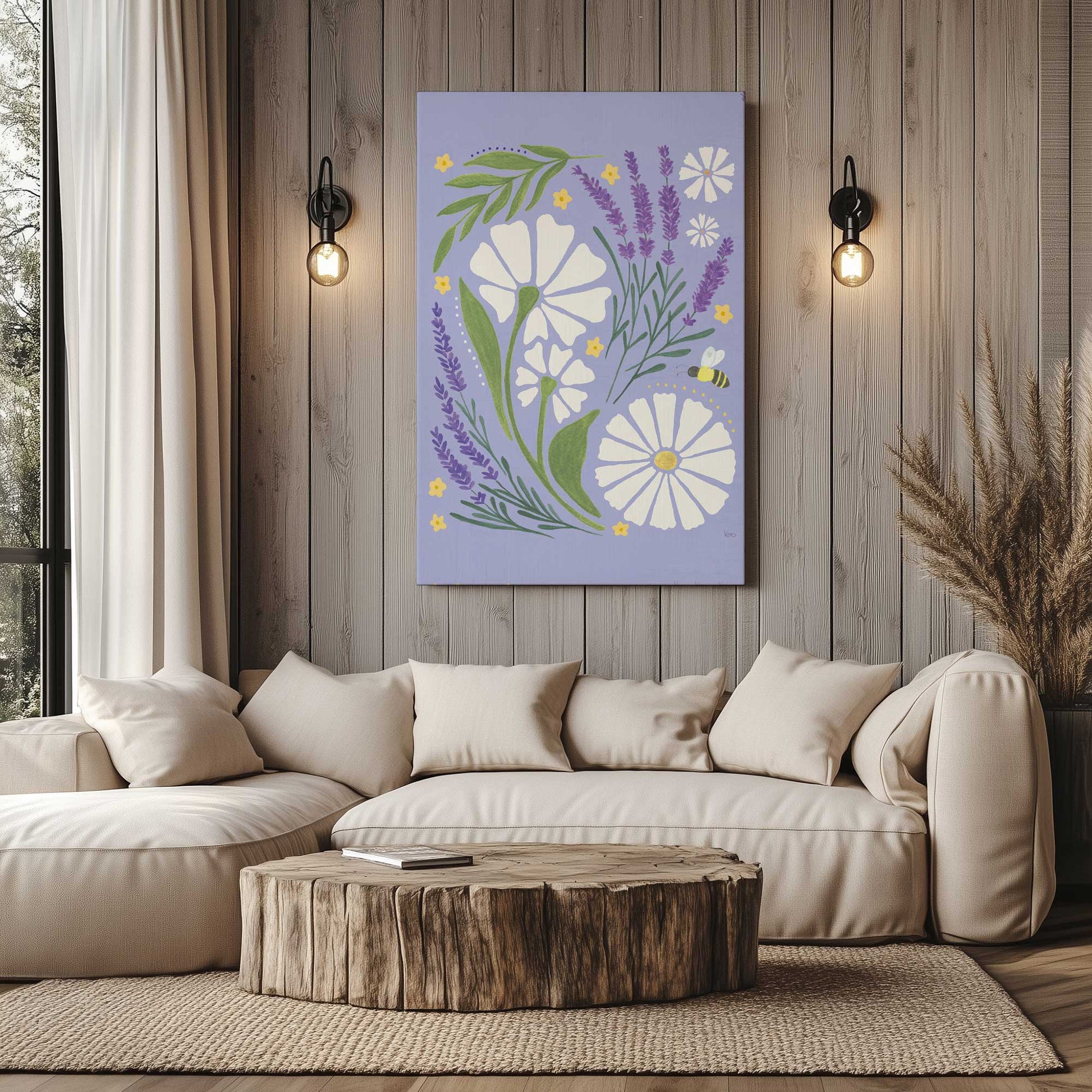 Picture of art in a room