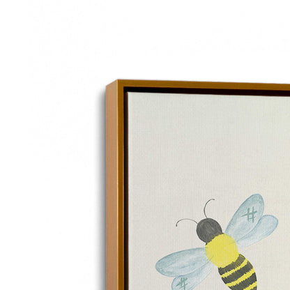 [Color:Polished Gold], Picture of art in a Polished Gold frame at an angle