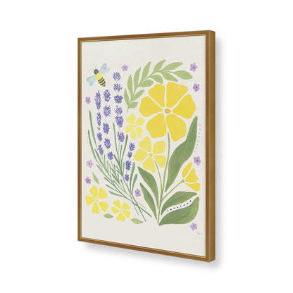 [Color:Polished Gold], Picture of art in a Polished Gold frame of the corner