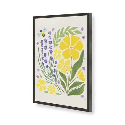 [Color:Satin Black], Picture of art in a Satin Black frame of the corner