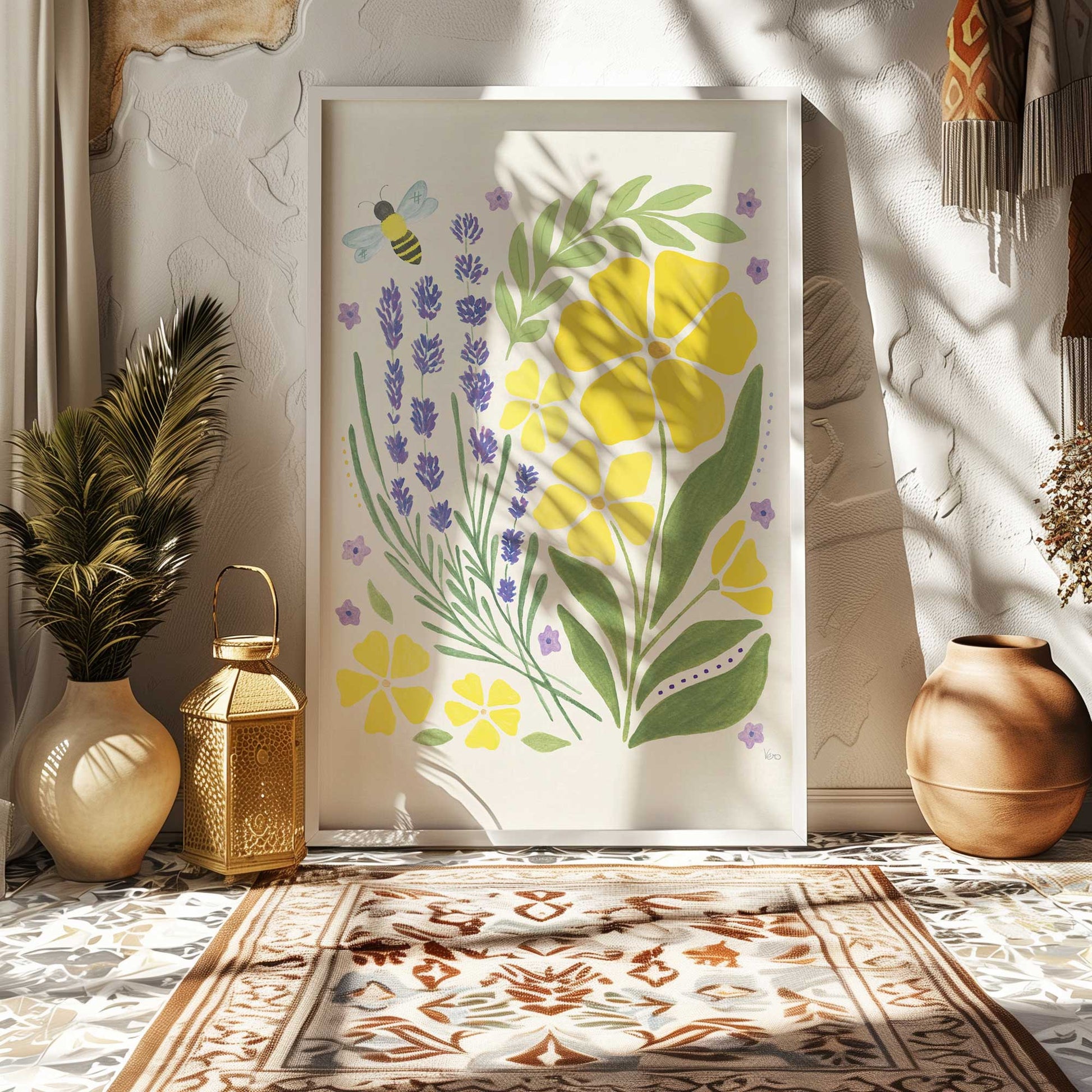 [SPECIAL],[LIFESTYLE], Picture of art hanging in a room