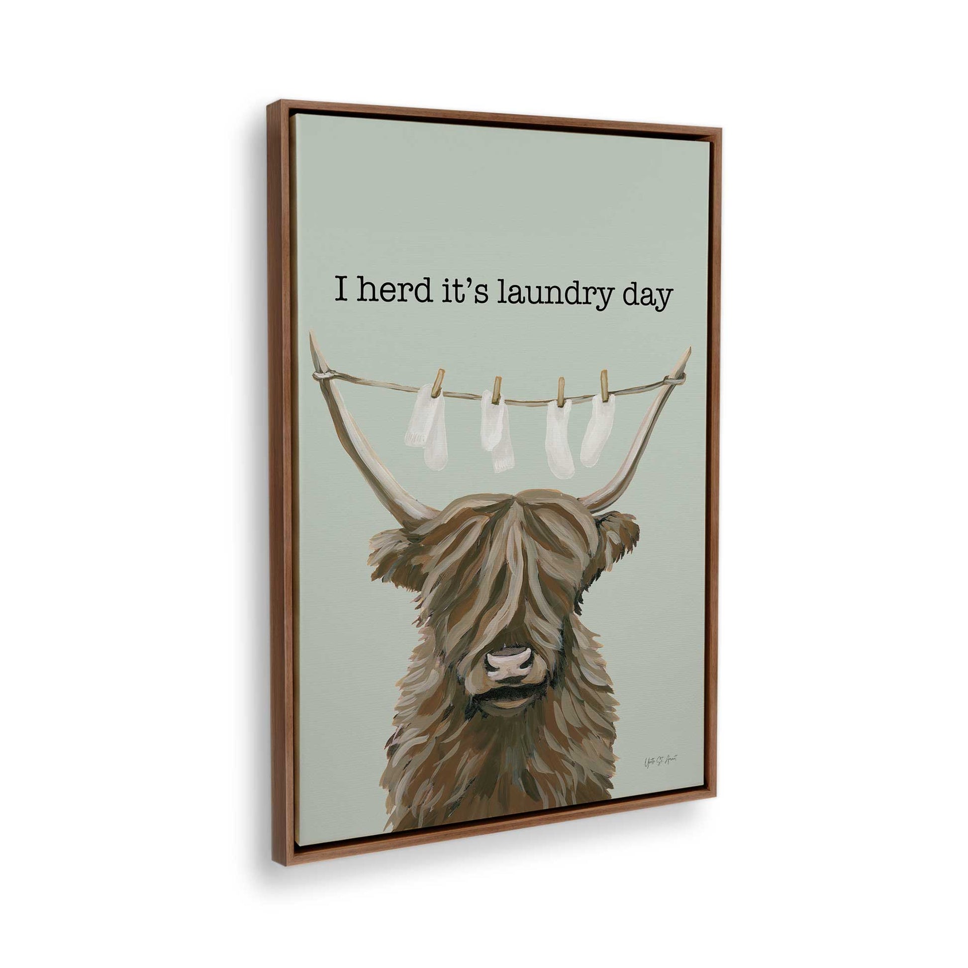 [Color:Walnut], Picture of the corner of the art