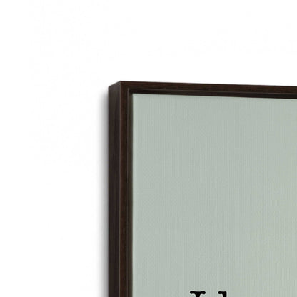 [Color:Espresso], Picture of art in a Espresso frame at an angle