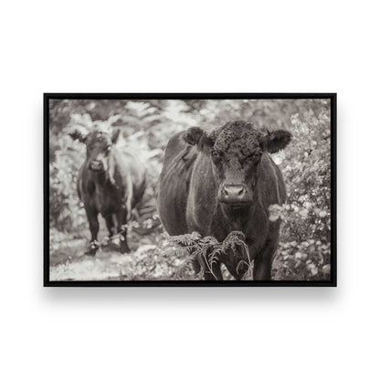 [Color:Satin Black], Picture of art in a Satin Black frame