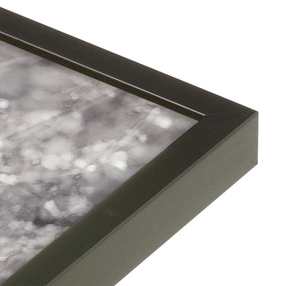 [Color:Satin Black], Picture of art in a Satin Black frame at an angle