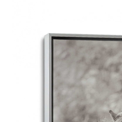 [Color:Polished Chrome], Picture of art in a Polished Chrome frame at an angle