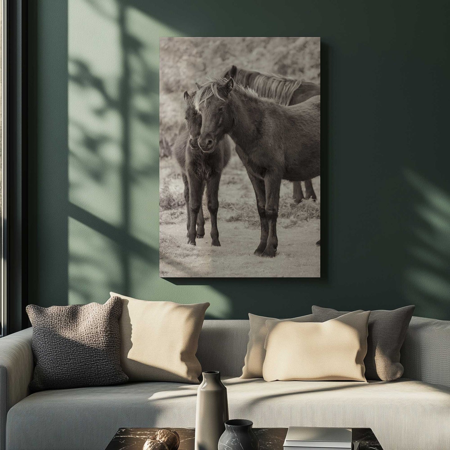 Picture of art in a room