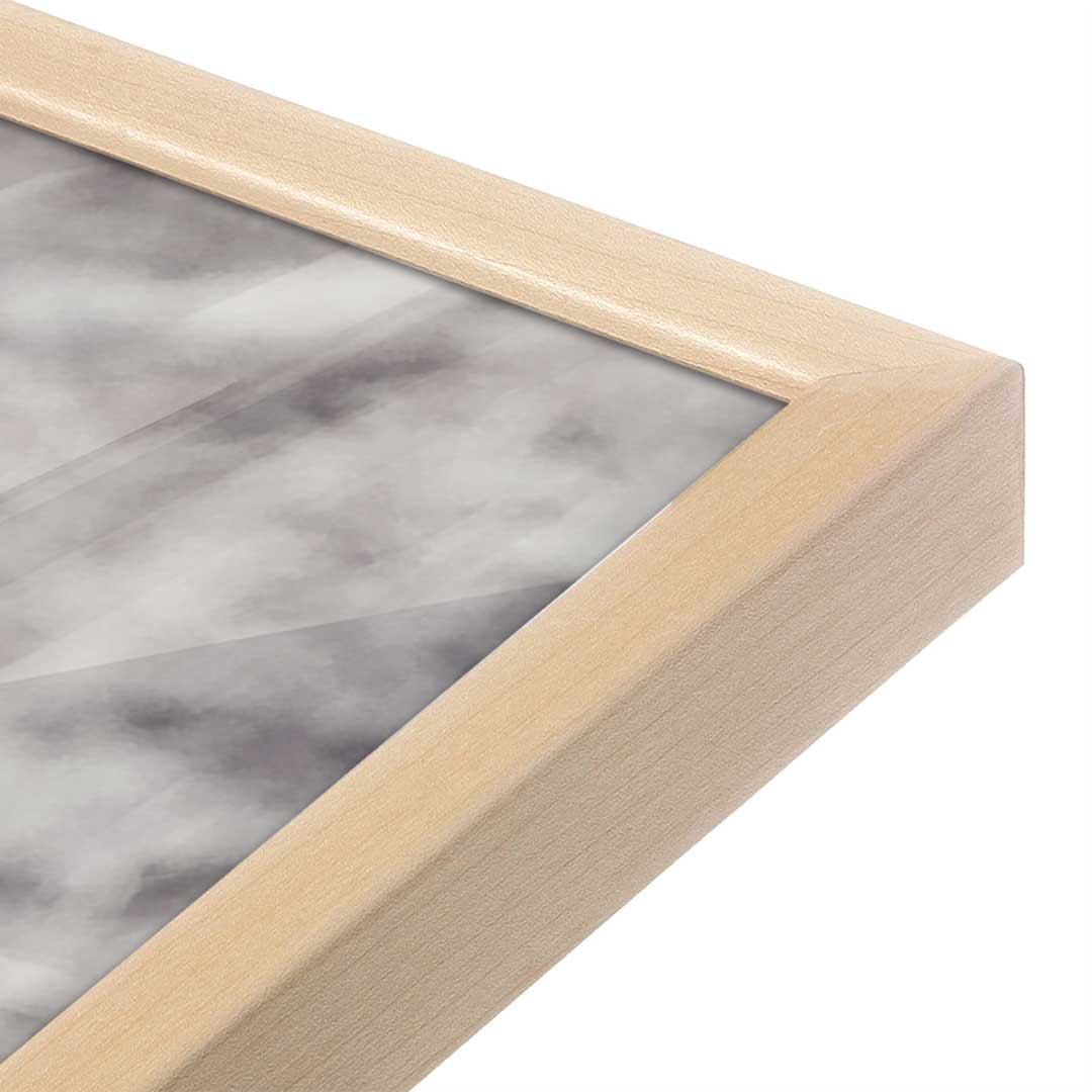 [Color:Raw Maple], Picture of art in a Raw Maple frame at an angle