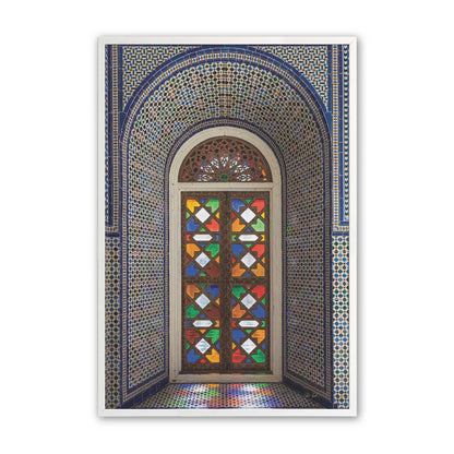 [Color:Opaque White], Picture of art in a Opaque White frame