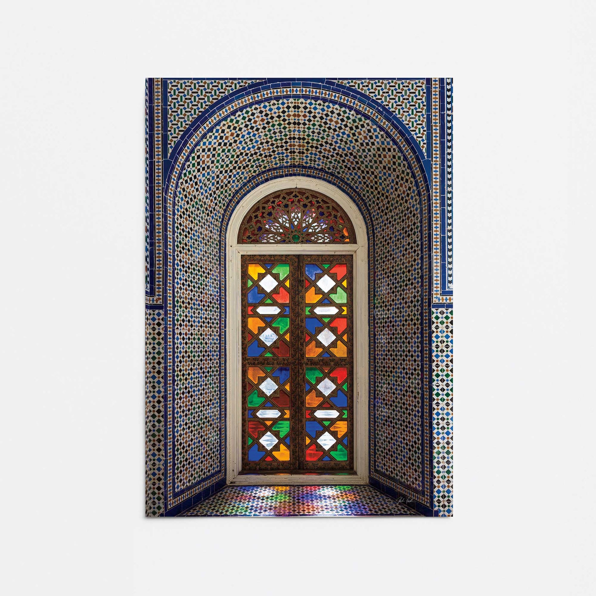 [Color:Rolled Print], Picture of close up of art