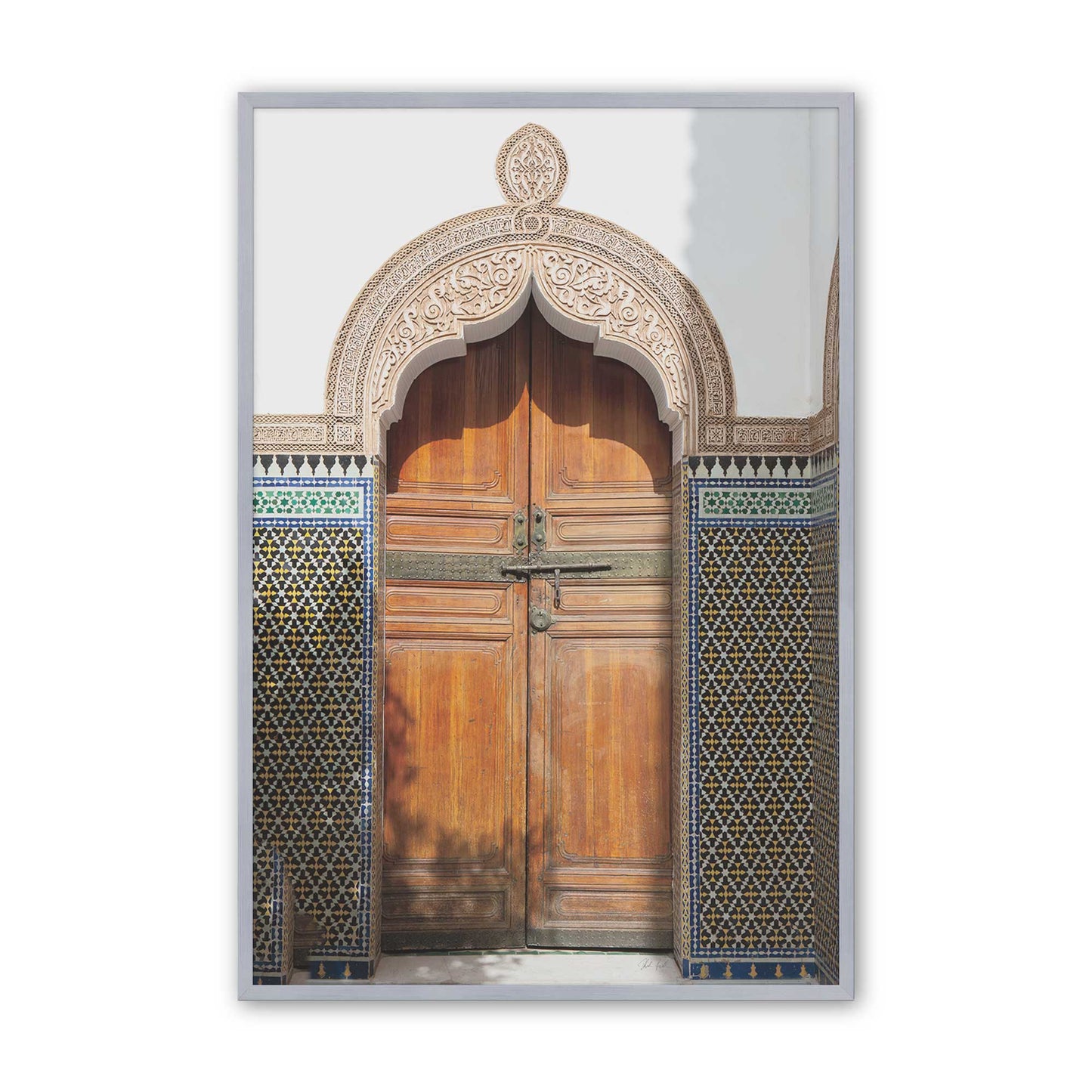 [Color:Polished Chrome], Picture of art in a Polished Chrome frame